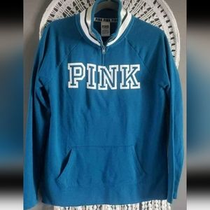 PINK Victoria's Secret 1/4 Zip sweater Size Large